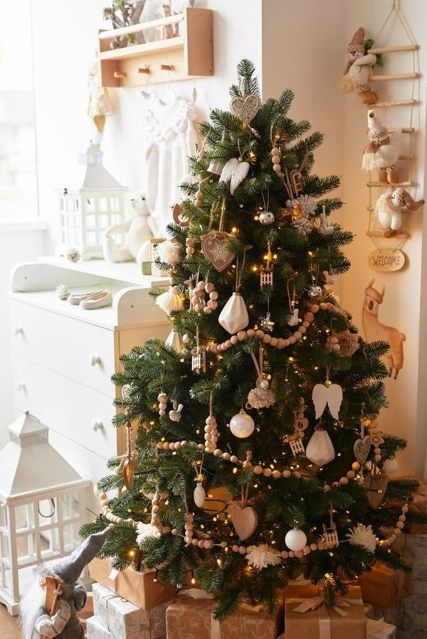 Les 3 couleurs tendance des sapin de Noël en 2023